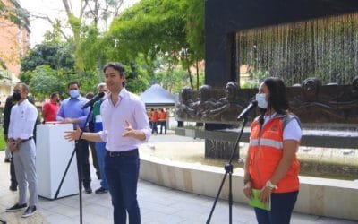 La Avenida Jardín y el segundo parque de Laureles fueron renovados en Medellín