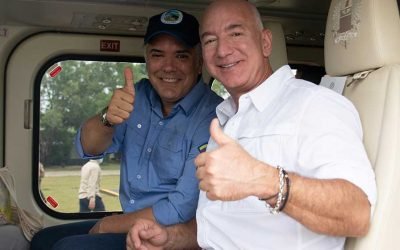 Duque y Jeff Bezos visitaron Chiribiquete