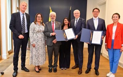 Colombia y Alemania firman convenio para impulsar industria del hidrógeno