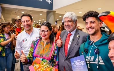 Colombia recibió al turista número 5’500.000 superando la meta del 2023