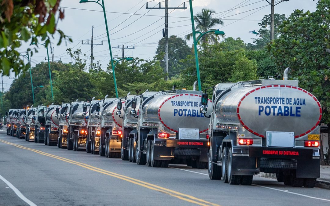 40 nuevos carrotanques llegan a La Guajira para reforzar abastecimiento de agua