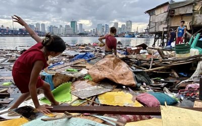 Inundaciones y tormentas han causado el éxodo de 40 millones de niños en 6 años