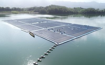 Inauguran en Colombia la planta solar flotante más grande de Suramérica