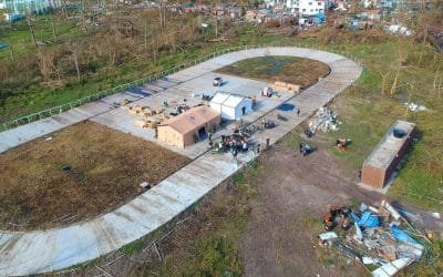 Trabajan en recuperación ambiental de Providencia tras paso de huracán