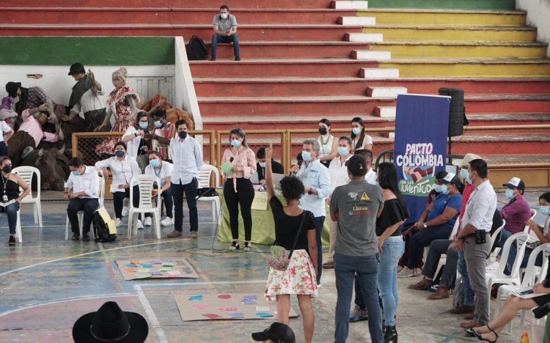 “Generamos confianza con escucha y participación de los jóvenes en Casanare”: ministro Correa