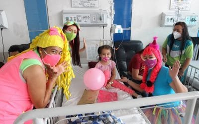 Con jornadas de recreación llevan alegría a niños del Hospital Concejo de Medellín