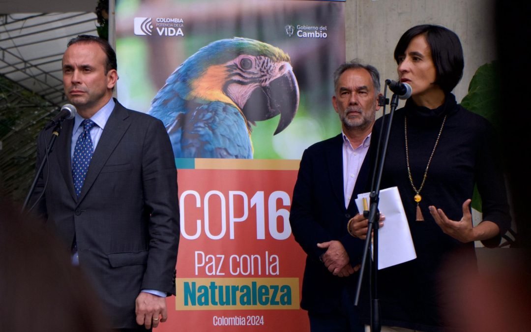 Colombia ya trabaja en la COP16 de Biodiversidad