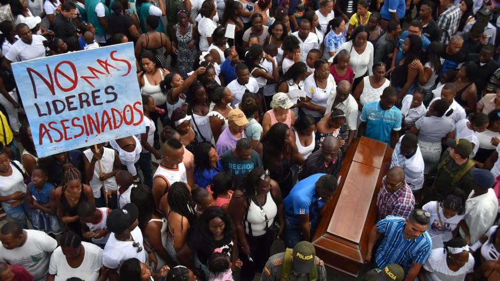 Cuidar el ambiente, riesgo mortal en Colombia