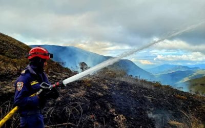 Incendio forestal consume más de 150 hectáreas en Boyacá