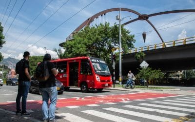 Realizan controles pedagógicos en la Carrera 64C de Medellín para salvar vidas