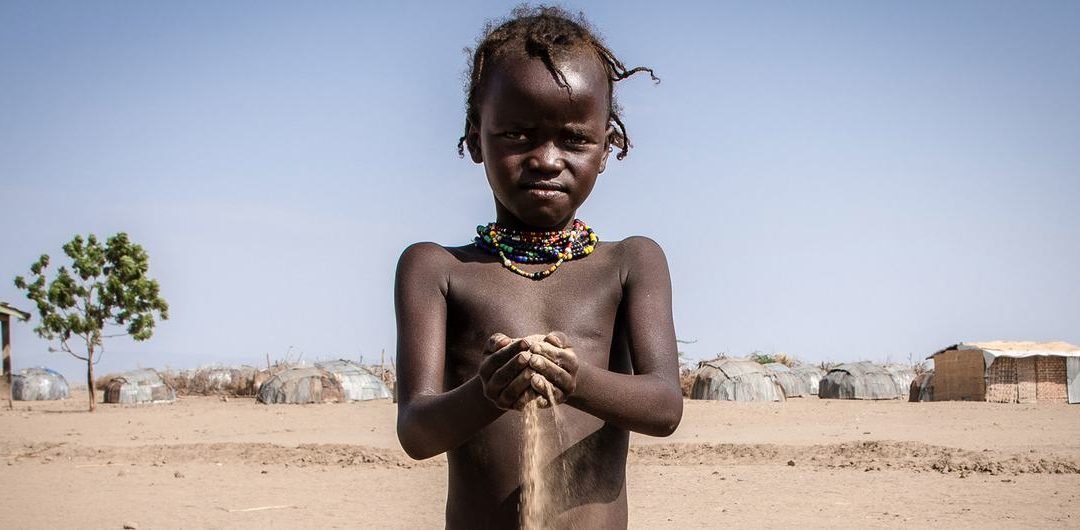 Niños africanos, los más expuestos a los efectos del cambio climático