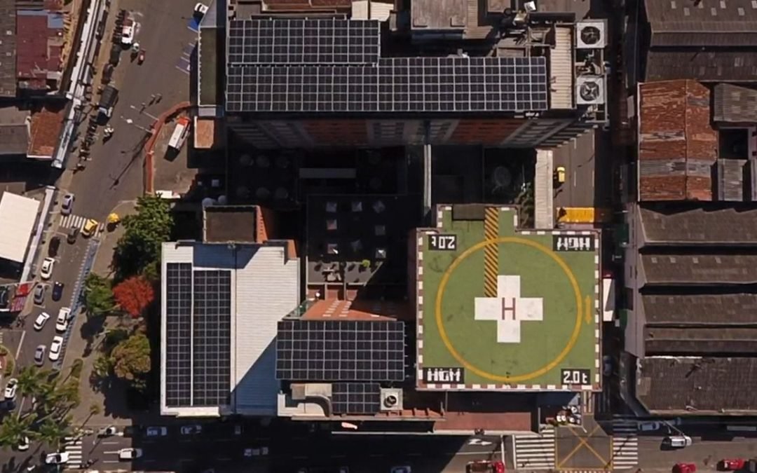 El Hospital General de Medellín tiene sistema de autogeneración de energía solar