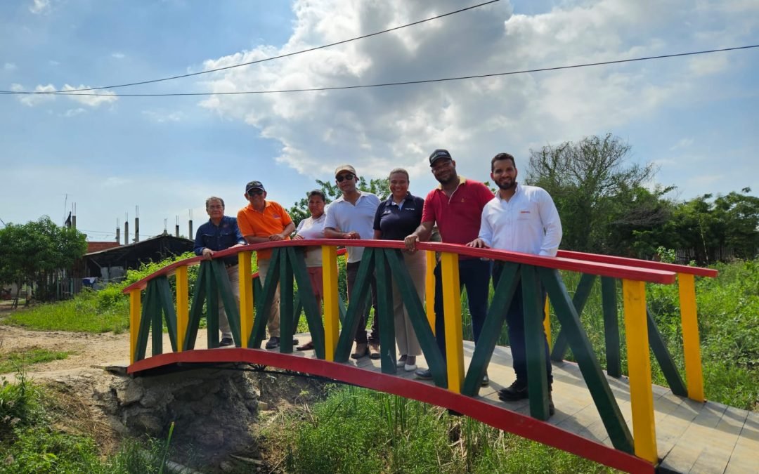 Nuevos puentes para Cartagena en material reciclado