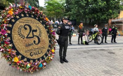 Más de 2.000 policías y tecnología para seguridad en Feria de las Flores