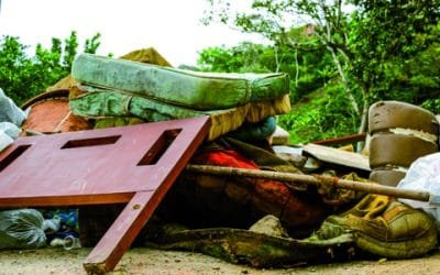 Retiran una tonelada de residuos en cuerpo de agua de Floridablanca