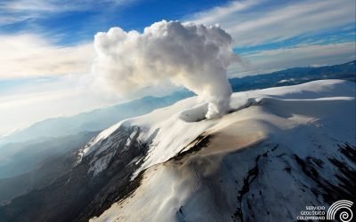 En Tolima declaran calamidad pública por actividad del volcán Nevado del Ruiz