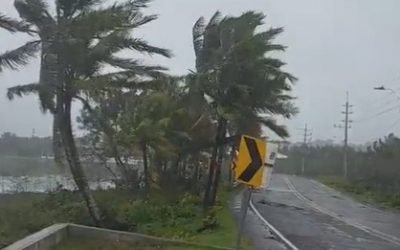 San Andrés soportó embate del huracán Julia