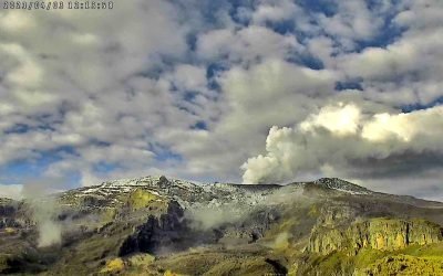 Activan plan de respuesta por actividad del Volcán Nevado del Ruiz