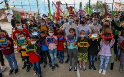 Hogares rurales de Medellín tienen tecnología gratis