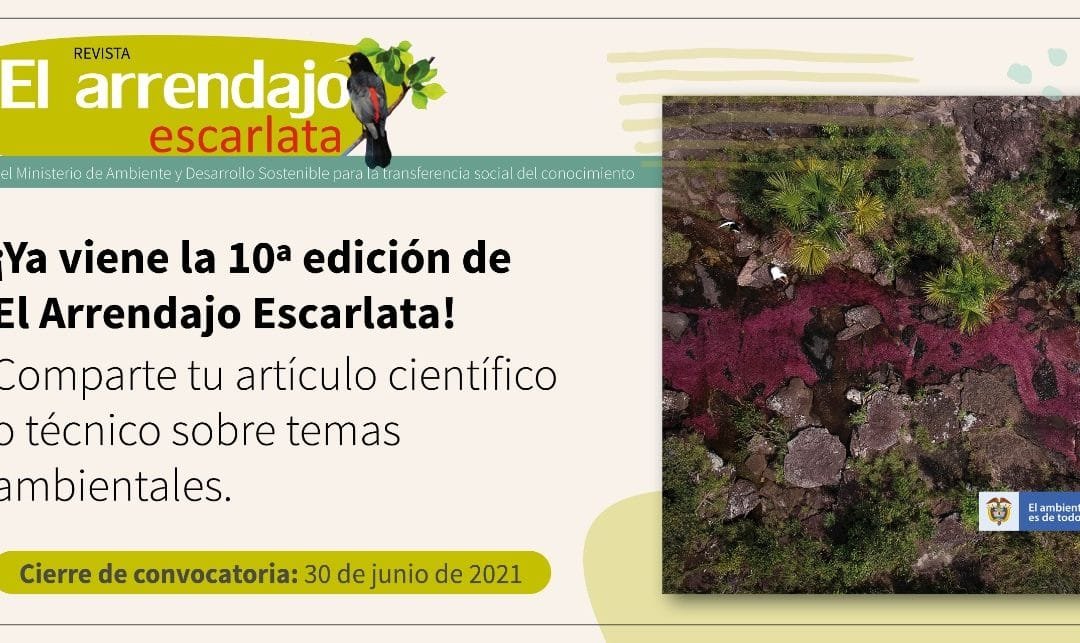 Revista del Minambiente abre convocatoria para la recepción de artículos