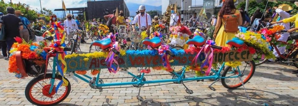 La creatividad pedaleó en Medellín con la Feria a Ritmo de Bicicleta