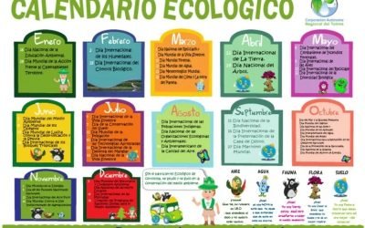 Agéndese con el calendario ecológico del 2023