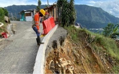 Realizan en Medellín seguimiento a zonas afectadas por lluvias