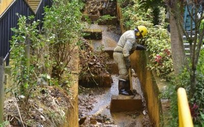 Por lluvias, la Alcaldía de Medellín aumentó acciones para mitigar el riesgo en las quebradas