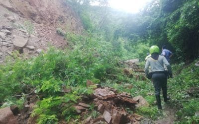 Lluvias generan cierre de dos sectores en parque Tayrona