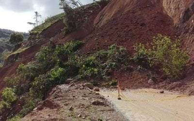 Lluvias: se mantiene la amenaza por deslizamientos de tierra