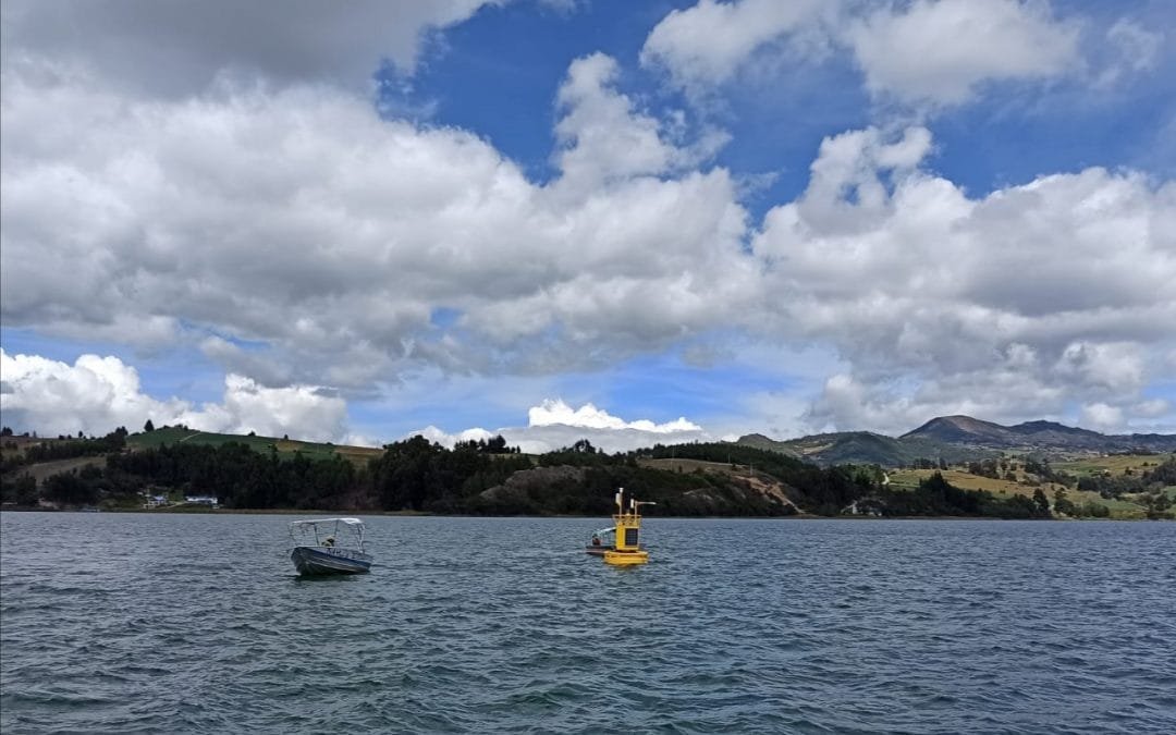 Minambiente instaló boya de monitoreo en el lago de Tota