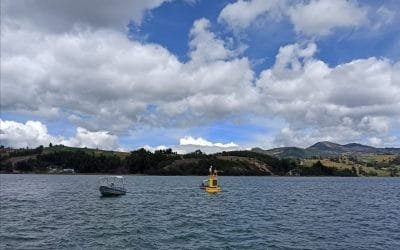 Minambiente instaló boya de monitoreo en el lago de Tota