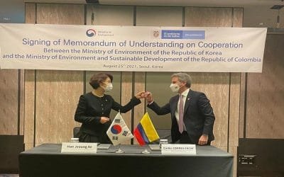 Colombia y Corea firmaron una alianza para la protección del medio ambiente