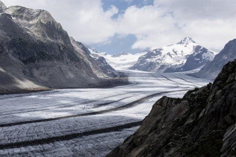Glaciares alpinos se reducen a menor velocidad en el 2020 en Suiza
