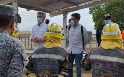 Coordina operativo para apagar incendio en Parque El Tuparro