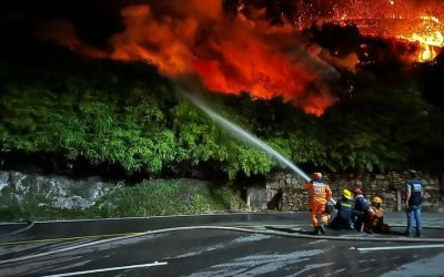 Sequía y altas temperaturas genera incendios forestales en oriente del país