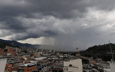 La lluvia ácida, causa de la contaminación atmosférica