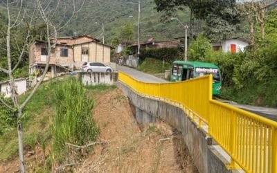 8 puntos de Medellín son intervenidos con obras para la mitigación del riesgo