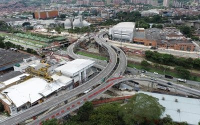 Obras del Intercambio Vial La Ayurá, en recta final