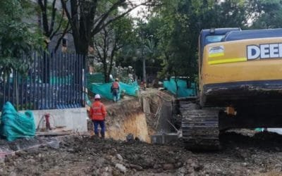 En 80 % avanzan obras para prevenir desbordamientos en quebrada La Velásquez