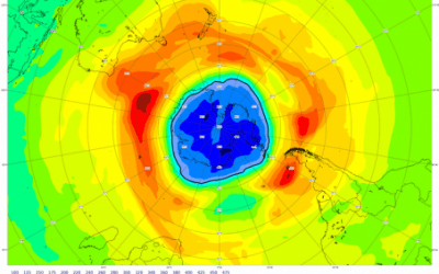 El agujero de ozono supera la extensión de la Antártida