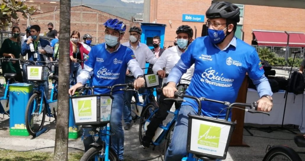 Bicicleta, presente en desarrollo del Valle de Aburrá