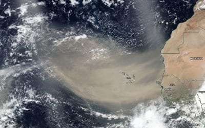 Nube de polvo del Sahara llega al Caribe y México