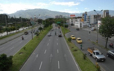 En Medellín intervienen la autopista sur con obras de mitigación