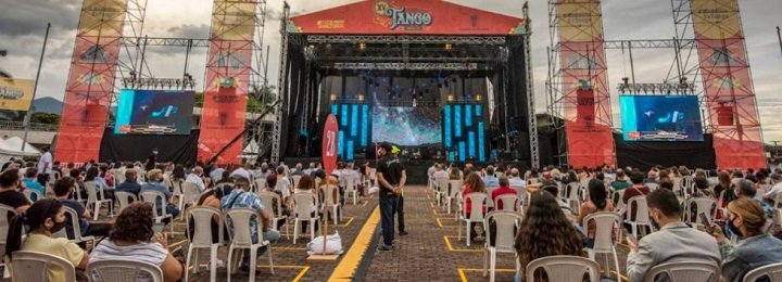 Con público en vivo y aforos controlados, el tango se volvió a sentir en Medellín