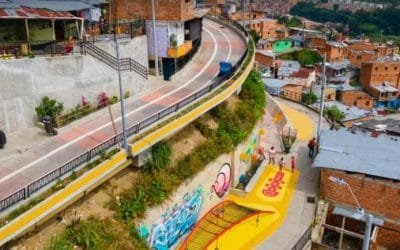 Extensión de viaducto beneficia a comuna 13 de Medellín